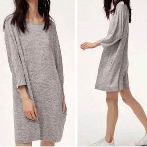 ARITZIA Wilfred Free Cober Gray Dress - Size XS